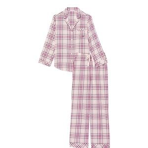 Victoria's Secret flannel pajamas size medium.